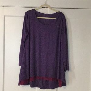 Purple tunic